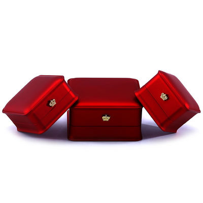 Pacote de jóias Hanhong Custom Luxury Crown LED Box para pulseiras colares e anéis