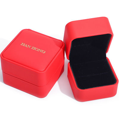 Caixa de embalagem de joias de veludo de luxo personalizada para armazenamento de colar e pulseira da Hanhong