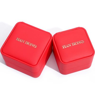 Caixa de embalagem de joias de veludo de luxo personalizada para armazenamento de colar e pulseira da Hanhong