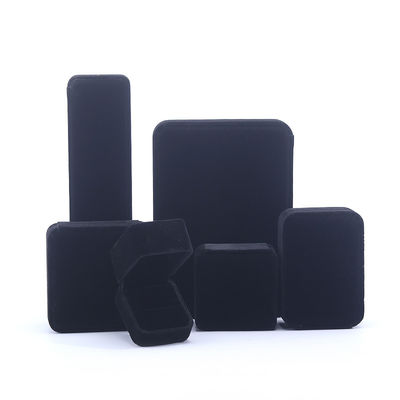 comprar Anel de Veludo Negro feito à mão Caixa de jóias para colar Stud brincos Bracelet Custom online manufacture