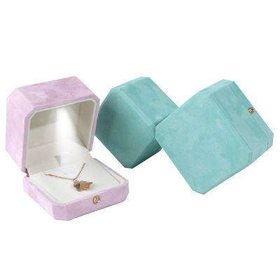 Hanhong Custom Rings Jewelry Box Packaging com tamanho personalizado e logotipo do cliente