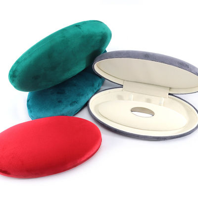 A mais recente caixa de jóias de veludo personalizada para brincos de luxo personalizados colar