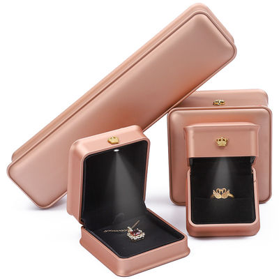 comprar Bracelet Ring Earrings LED Jewelry Box Sets Custom Jewelry Boxes With Logo Wholesale online manufacture