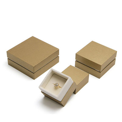 Caixas de jóias de papel de material de veludo Hanhong Design personalizado Embalagem ecológica