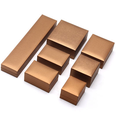 Logotipo personalizado Caixa de papel de jóias para brincos Colar de pendente Anel 9x9x3cm