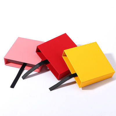caixa de display de jóias de cores personalizadas caixa de armazenamento para anéis e brincos