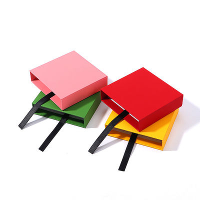 caixa de display de jóias de cores personalizadas caixa de armazenamento para anéis e brincos
