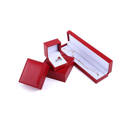 Caixa de cartão de joias embalagem para colar bracelete anel brincos 6.5x6cm tamanho