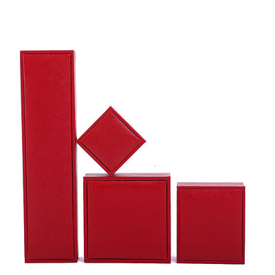 Caixa de cartão de joias embalagem para colar bracelete anel brincos 6.5x6cm tamanho