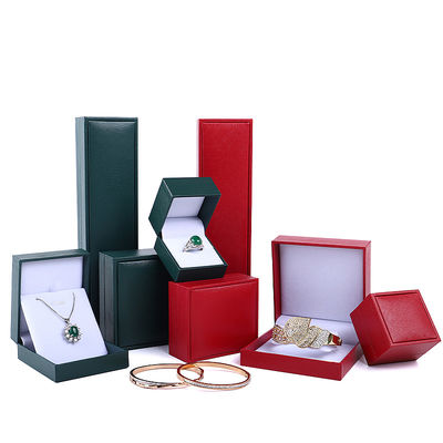 Caixa de cartão de joias embalagem para colar bracelete anel brincos 6.5x6cm tamanho