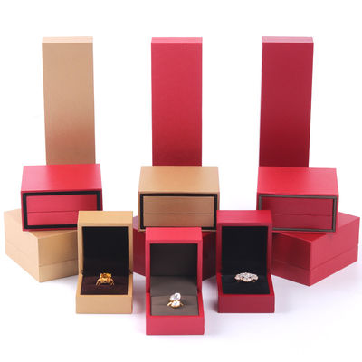 comprar Caixa de embalagem de joias de papel personalizada com logotipo para colar de pulseira Armazenamento 5.5*4.5*3.5 online manufacture