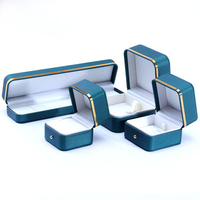 comprar 10*10*5,5cm Caixa de joias de couro de luxo feita à mão para acessórios finais Made in Hanhong online manufacture
