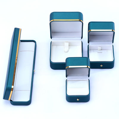 10*10*5,5cm Caixa de joias de couro de luxo feita à mão para acessórios finais Made in Hanhong