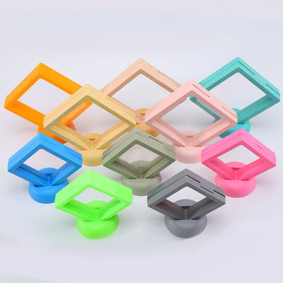 comprar Caixa de visualização de jóias de suspensão de várias cores com filme PE transparente online manufacture