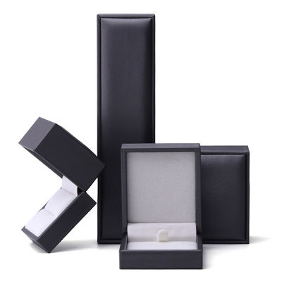 Soft Touch Brush Finishing PU Couro Embalagem de jóias Box Set Organizador de luxo