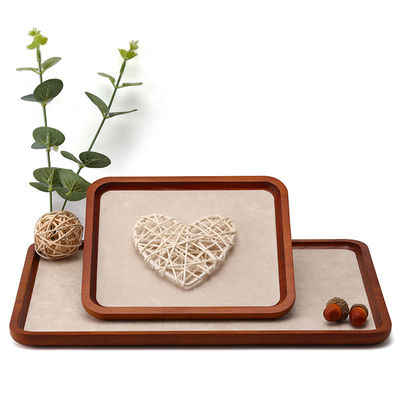 Tray de visualização de jóias de madeira maciça durável