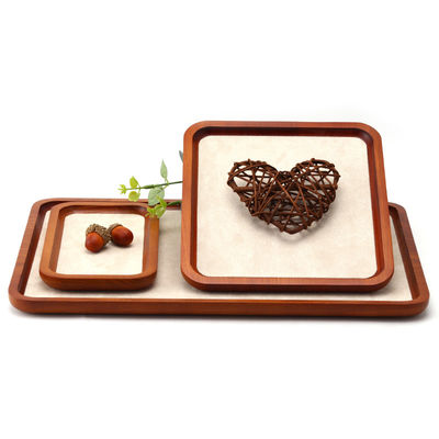 Tray de visualização de jóias de madeira maciça durável