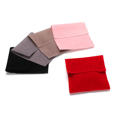 OEM Discreto Supply Poças de jóias de veludo leve para orelhas Anéis Studs menina