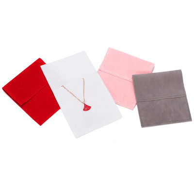 OEM Discreto Supply Poças de jóias de veludo leve para orelhas Anéis Studs menina