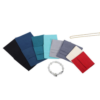 comprar Compacto Simples de Veludo Suave Jóias Embalagem Envelope Bolso Mini Pendente Bolso online manufacture