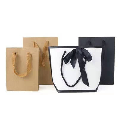 Bolsa de papel de cartão adaptável de joalharia de luxo de armazenamento Custom Logo