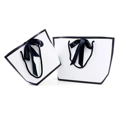 Bolsa de papel de cartão adaptável de joalharia de luxo de armazenamento Custom Logo