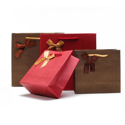 comprar Twill Grain Papel de cartão saboroso Bolsas de presente de bolsas de presente online manufacture