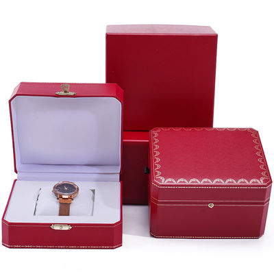 comprar Caixinha de relógio de papel duro octogonal com ornamentos de botão de ouro online manufacture
