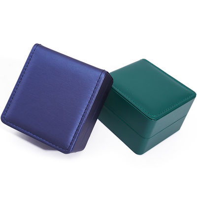 Pincel Grain Liso Couro Falsos Guarda-Relógio Caixa de Armazenamento Fabricado à mão Chic Luxury Packaging para Homens