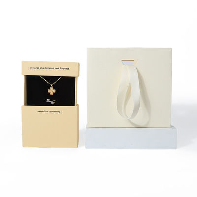 China fabricação por atacado de alta qualidade colarinho brincos pulseira caixa de anel embalagem de jóias personalizado personalizado cartão de papel eco-friendly drawer amarelo caixa de jóias com logotipo