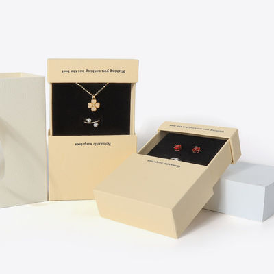 China fabricação por atacado de alta qualidade colarinho brincos pulseira caixa de anel embalagem de jóias personalizado personalizado Eco Amigável Caixa de Papel de Papel Caixa de jóias com logotipo