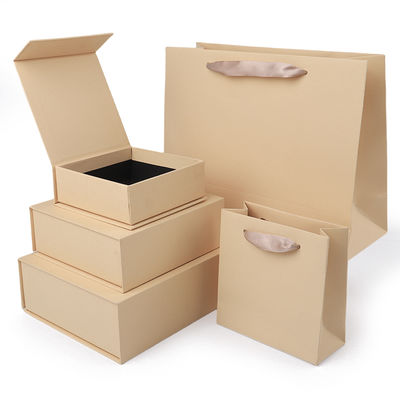 Fabricação por atacado de alta qualidade Embalagem de caixa de presente magnética Logotipo personalizado luxuoso Ecológico Papelão Papel Amarelo Caixa de joias magnética
