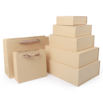 Fabricação por atacado de alta qualidade Embalagem de caixa de presente magnética Logotipo personalizado luxuoso Ecológico Papelão Papel Amarelo Caixa de joias magnética