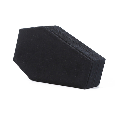 Organizador de armazenamento personalizado preto veludo Caixa de joias de viagem OEM Caixa de presente de joias de Natal